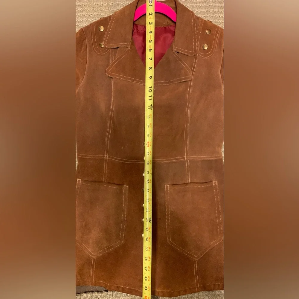 🔥 Vintage Suede Jacket - Western Chic Meets Rockstar Vibes 🤠🎸🔥 - Picture 16 of 16